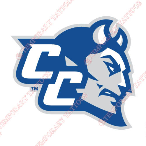 CCSU Blue Devils Customize Temporary Tattoos Stickers NO.4098